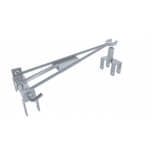 Dissel en koppelingspin CC ECC2-1 coupler for Danish trolleys and CC containers