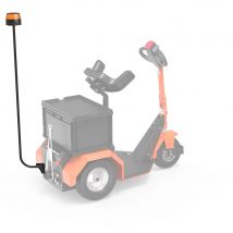 Zwaailamp met beugel voor Trike